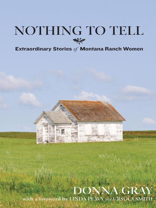 Title details for Nothing to Tell by Donna Gray - Wait list